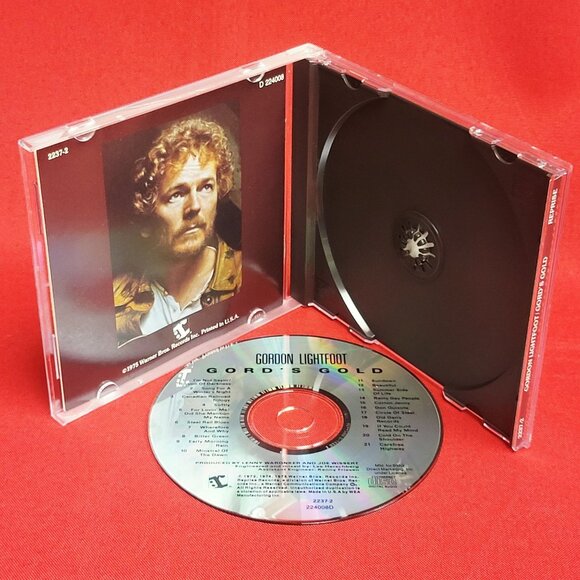 Gordon Lightfoot Gords Gold 2 Record Set on 1 CD 1975 - Picture 6 of 8